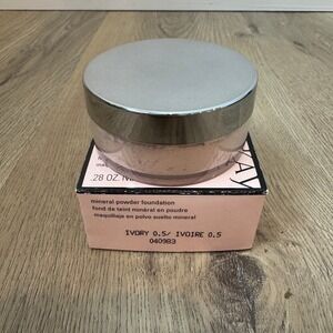 Mary Kay Mineral Powder Foundation Ivory 0.5 Loose Face Makeup 0.28oz New in Box